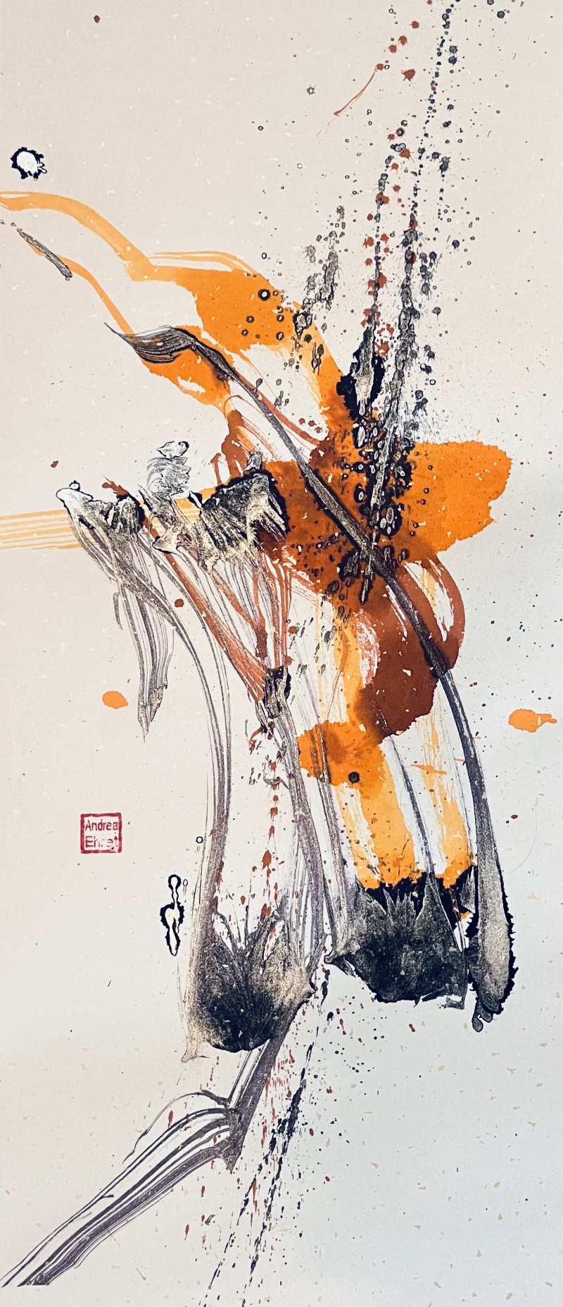 Andrea Ehret, Joy and Abundance I., diptych