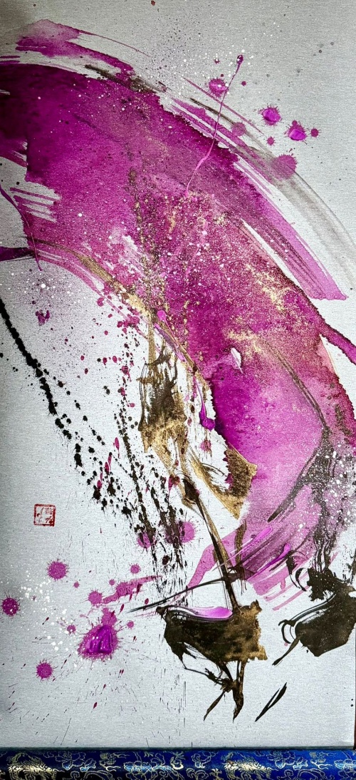 Andrea Ehret, Magenta blue love